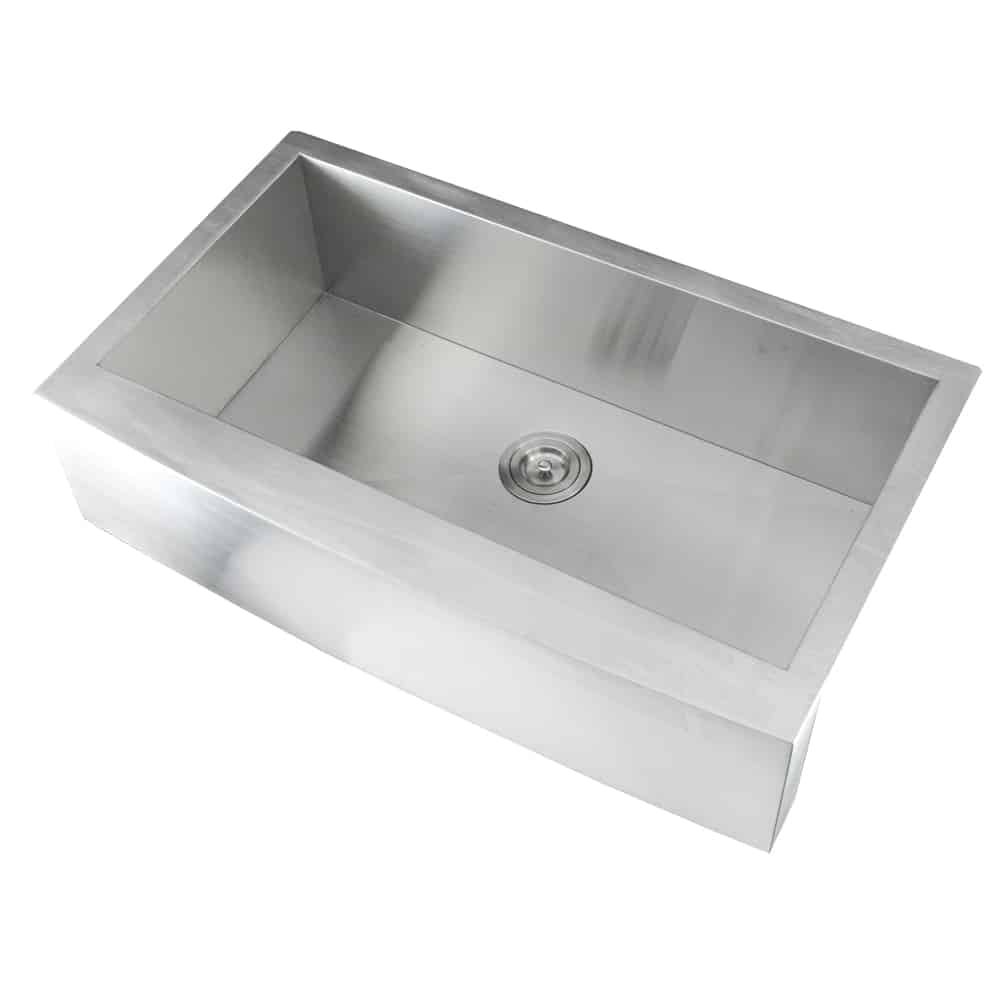 Apron Front Stainless Steel Kitchen Sink Undermount 36" x 21" x 10